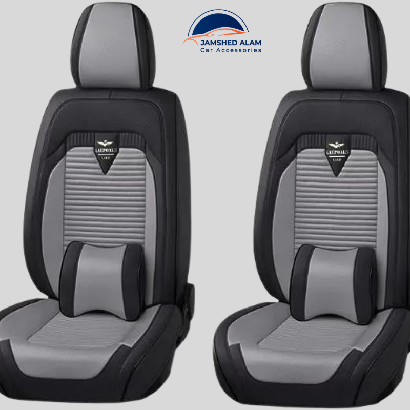 Jamshed Alam Vehicle Adornments Widespread Vehicle Seat Covers for 5-Seater Vehicles - Agreeable, Non-Slip, and Simple to Clean PU Cowhide Seat Covers for Dubai, UAE