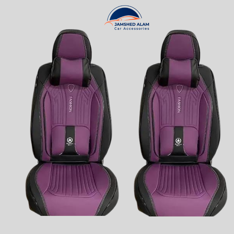 Jamshed Alam Vehicle Adornments Widespread Vehicle Seat Covers for 5-Seater Vehicles - Agreeable, Non-Slip, and Simple to Clean PU Cowhide Seat Covers for Dubai, UAE